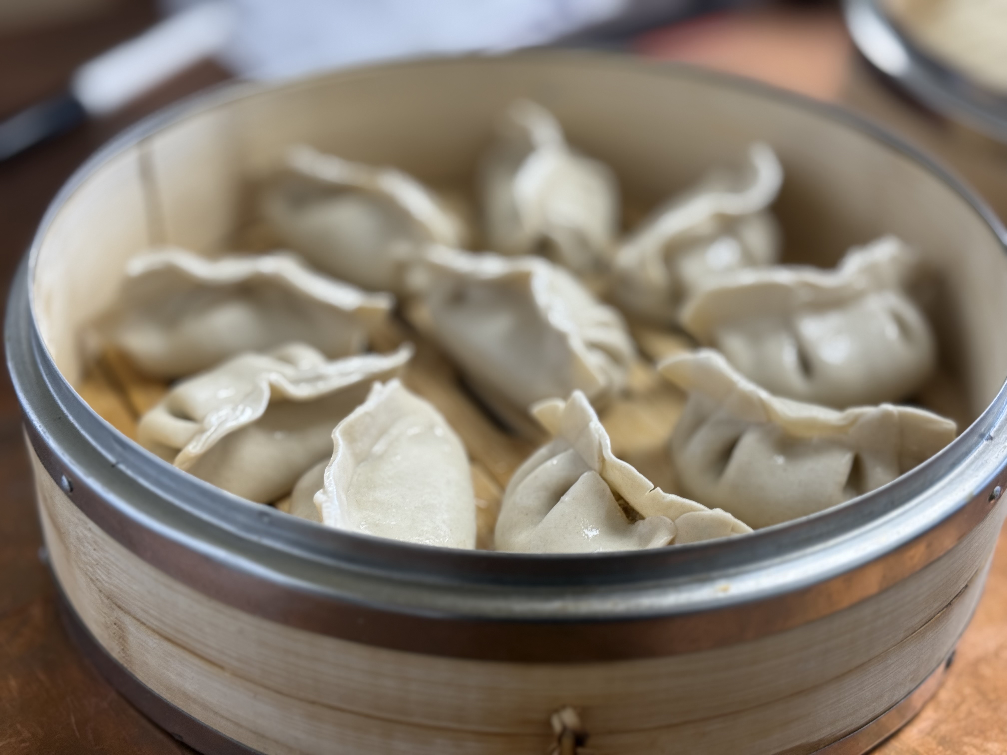 Steamed dumplings